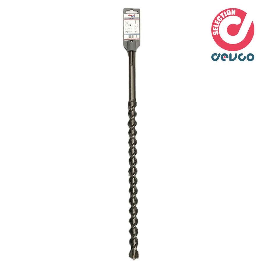 Punte SDS MAX 24/400/520mm professionali da muro 4 taglienti - Freud