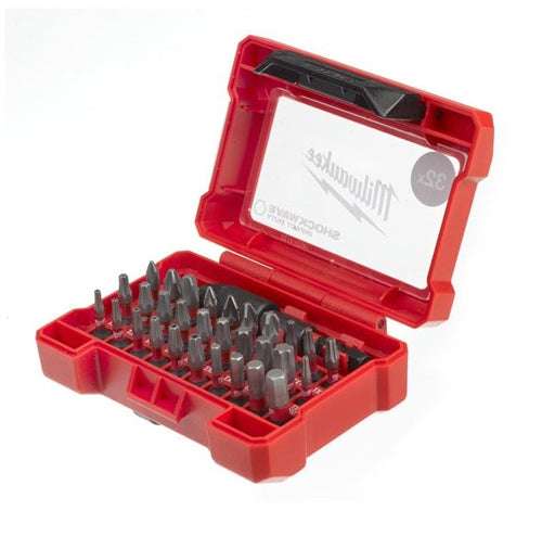 Set SHOCKWAVE per avvitatore ad impulsi conf. 32 pz. - Milwaukee