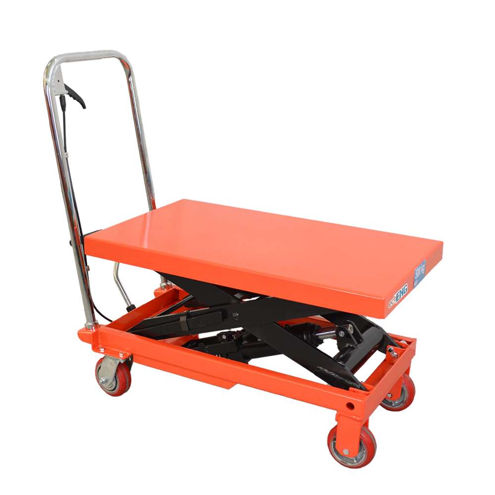 Carrello a pantografo piattaforma sollevatore 500kg con ruote ENG PRO MA SL CP50