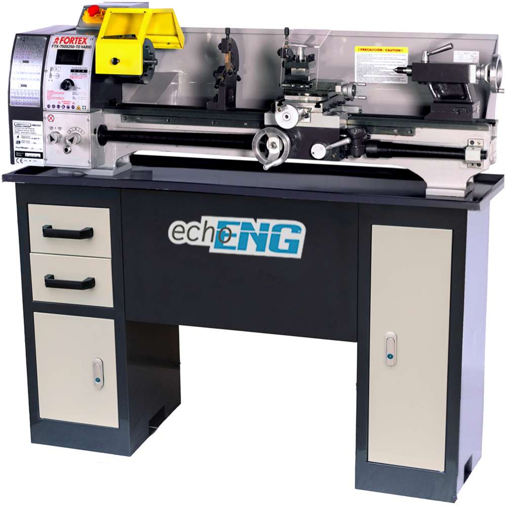 Tornio da banco FTX-750X250-TO VARIO 230 V ENG PRO Fortex