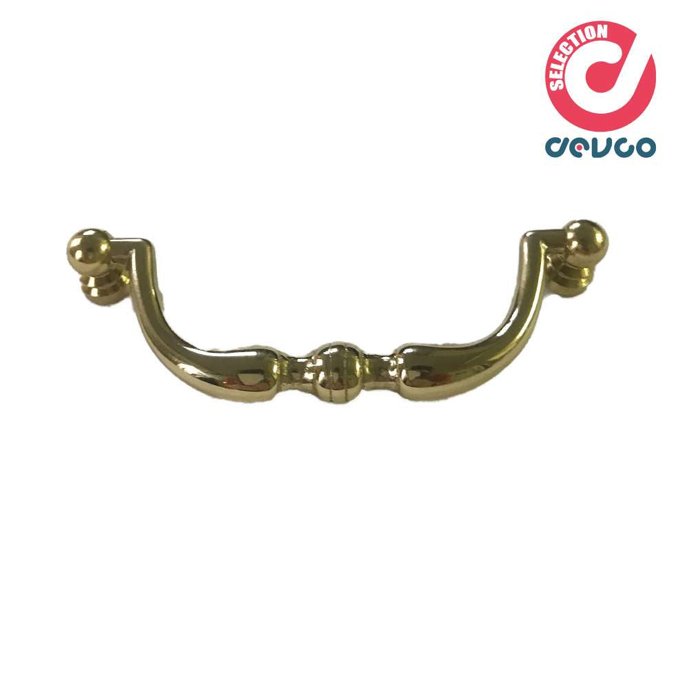 Maniglia oro con placca - Forges - A120 - ORO