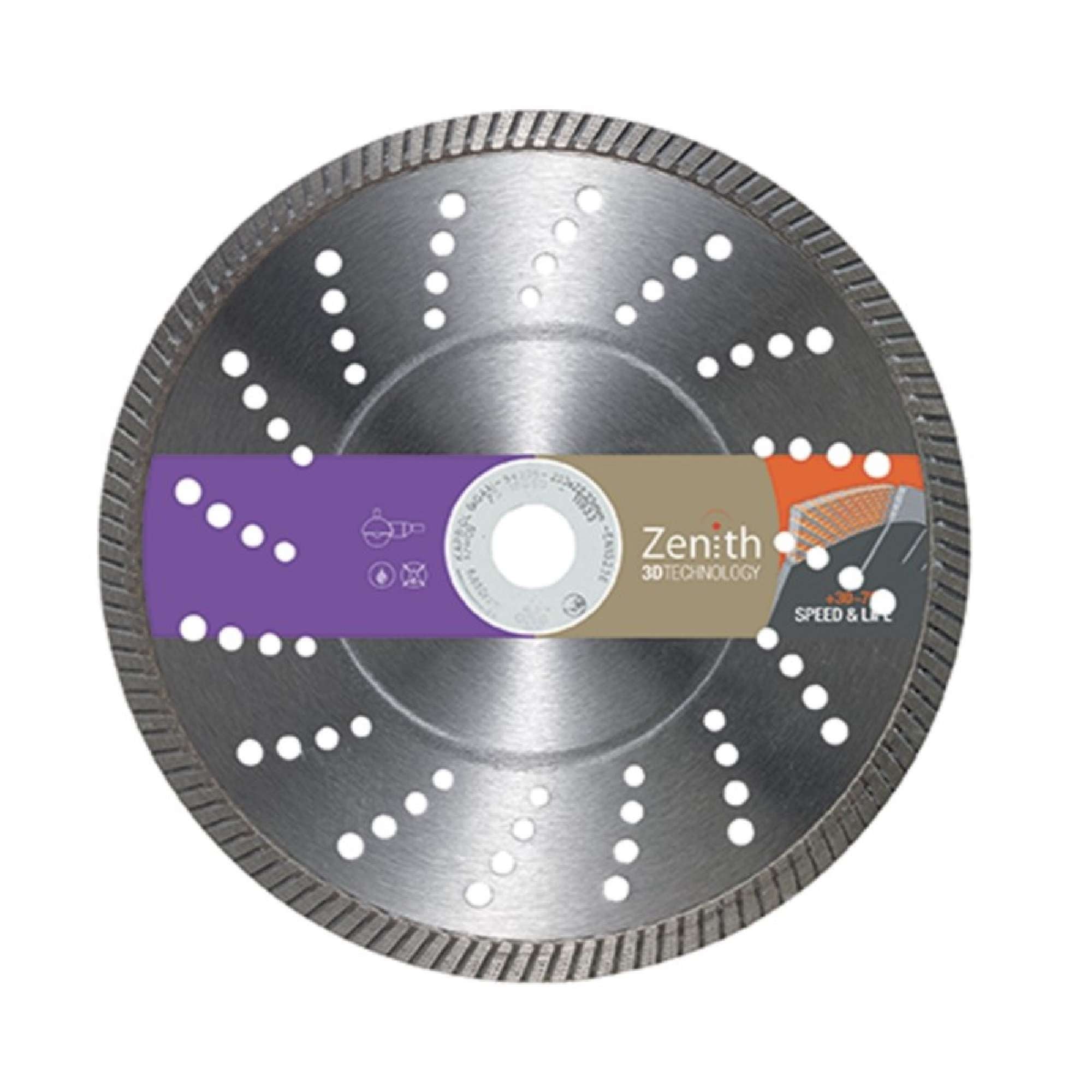 Disco da taglio Zenith 3D F-TG 125x22,2 - Kapriol 54337