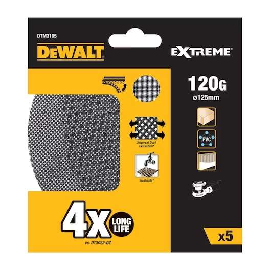 Abrasivi a maglie DEWALT per levigatrici DTm 3105-QZ