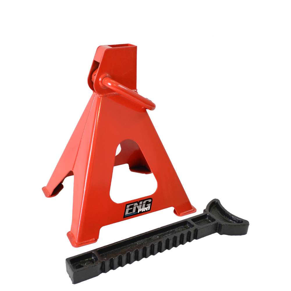 Coppia di cavalletti professionali, stand supporto auto 6t - ENG PRO MA CV C060