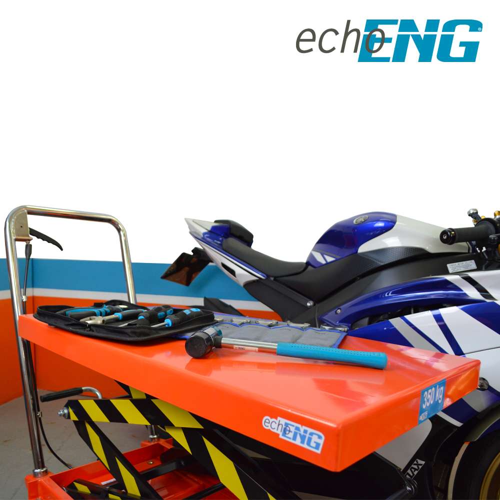 Carrello a doppio pantografo piattaforma sollevatore 350kg - echoENG MA SL CP35