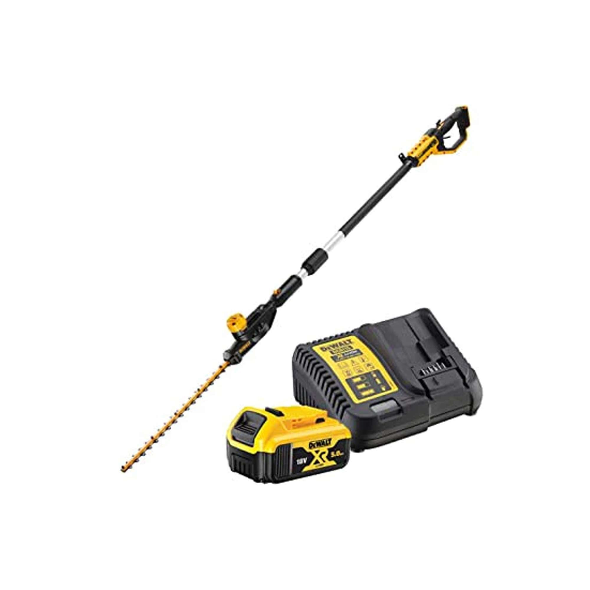 Tagliasiepi su asta di prolunga XR 18V 5.0Ah - DEWALT DCMPH566P1-QW