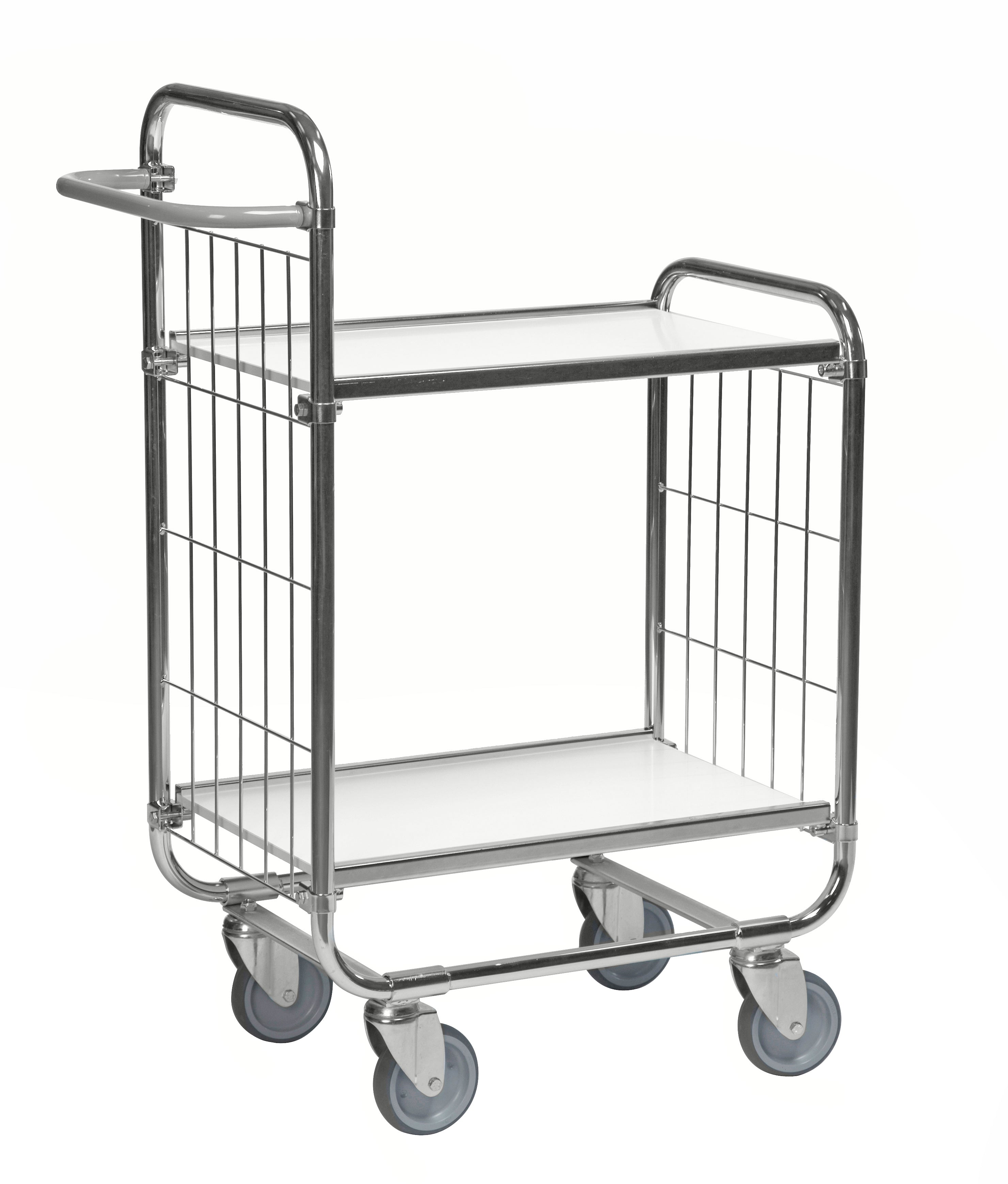 Carrello portatutto flessibile 1195x470x1120 bianco - Kongamek KM8000-2L-U