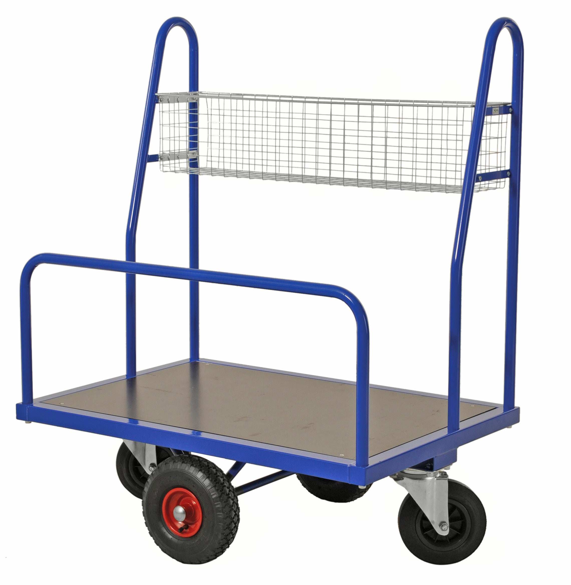 Carrello cash & carry Blu 1000 x 700 x 1250 carico 500Kg Kongamek KM08425