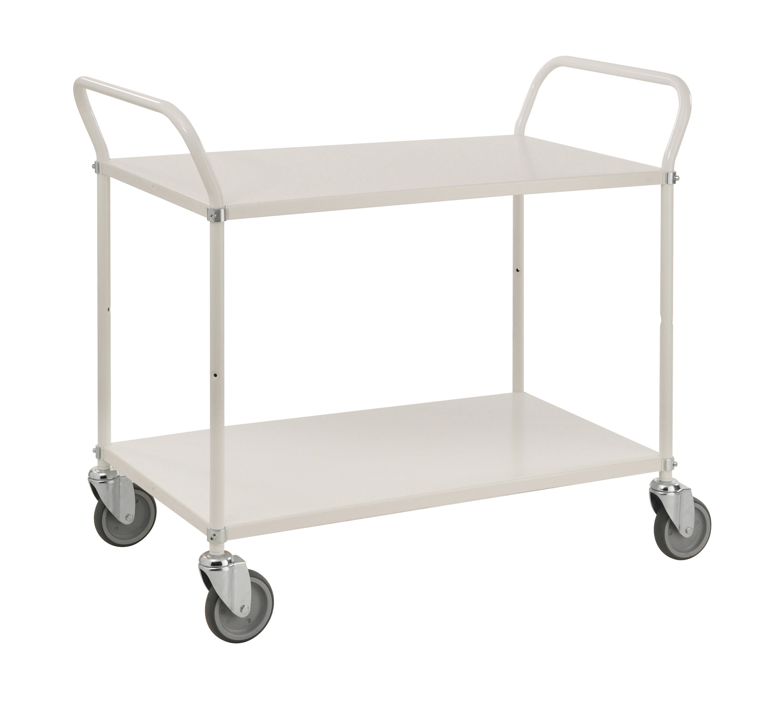 Carrello Bianco con 2 ripiani L x P x H (mm) 1080x480x940 - Kongamek KM4105