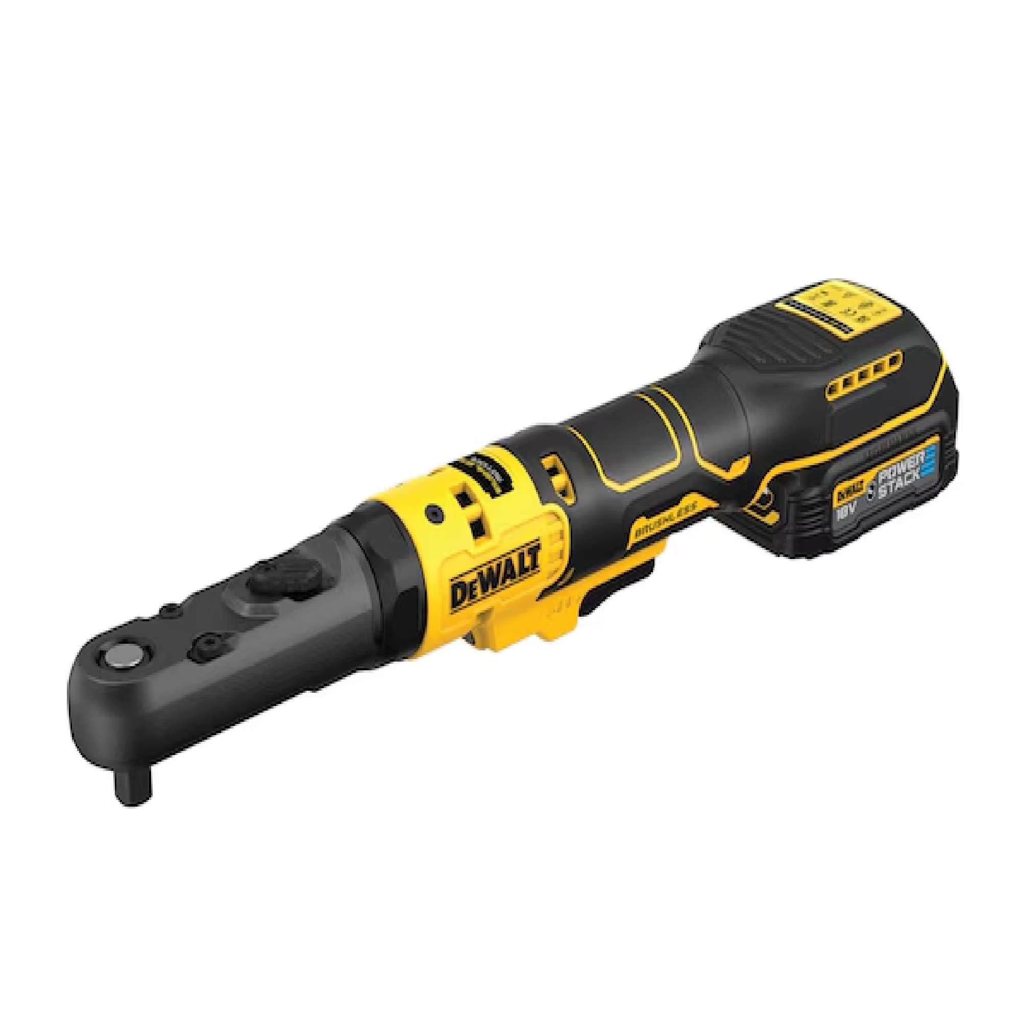 Cricchetto attacco quadro maschio 1/2" + 3/8" - Dewalt DCF510E2G-QW