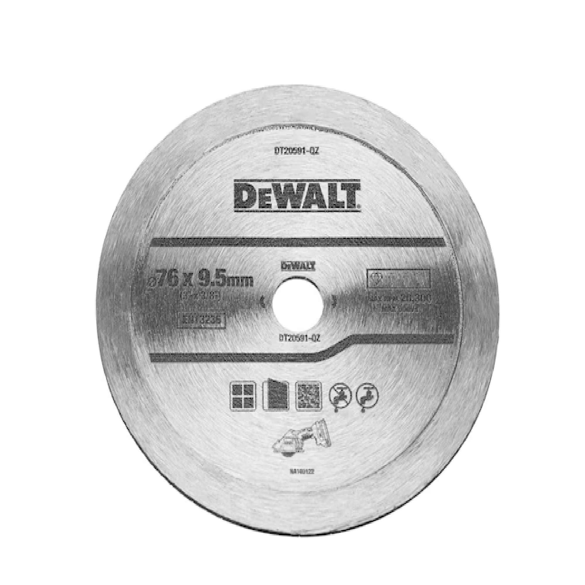 Disco diamantato 76x10x1.3mm - Dewalt DT20591-QZ