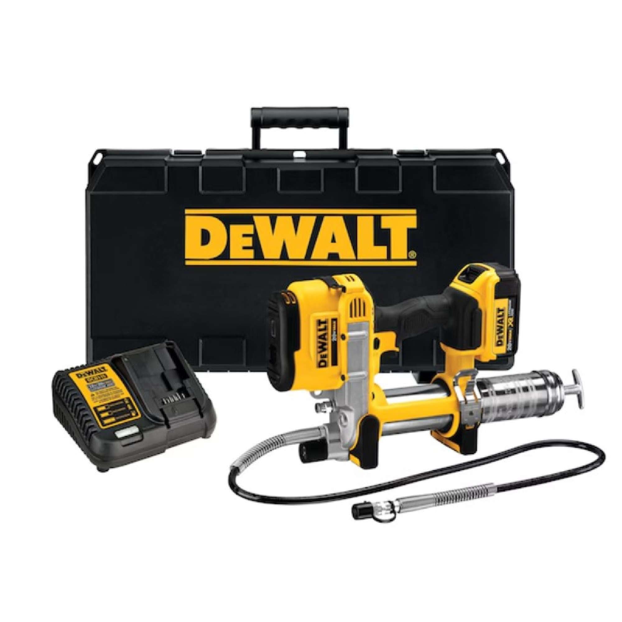 Pistola ingrassatore per il grasso 18V + batteria 4.0Ah - Dewalt DCGG571M1QW