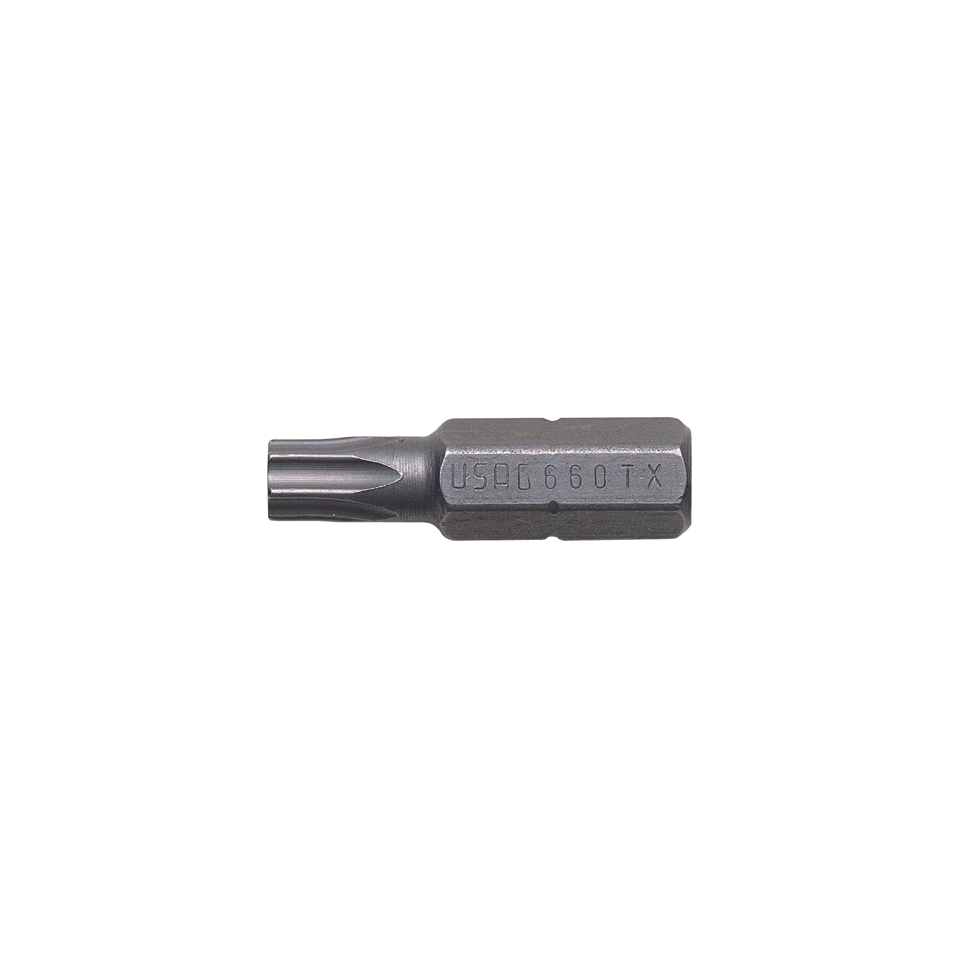 Inserti per viti Torx con attacco 1/4" L.25mm - Usag 660 TX