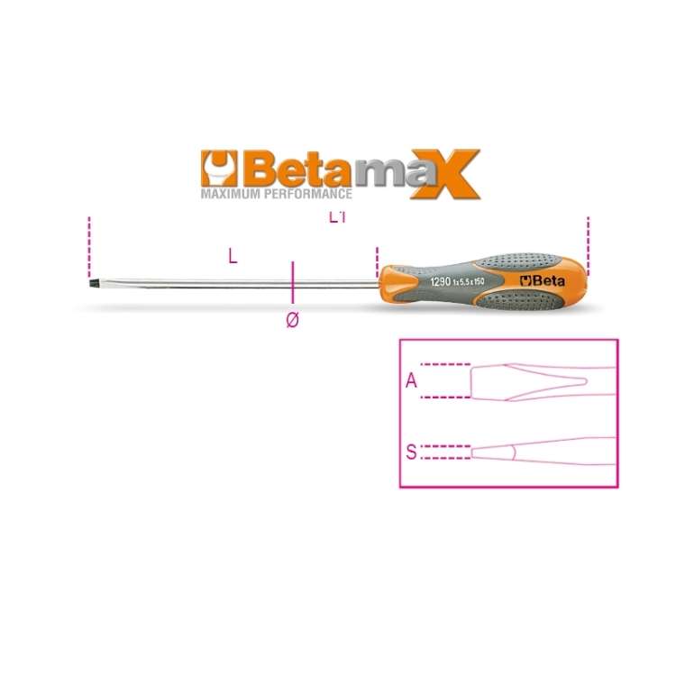 Giravite a lama piatta 1290 1.2x6.5x100 - 012900048 - Beta