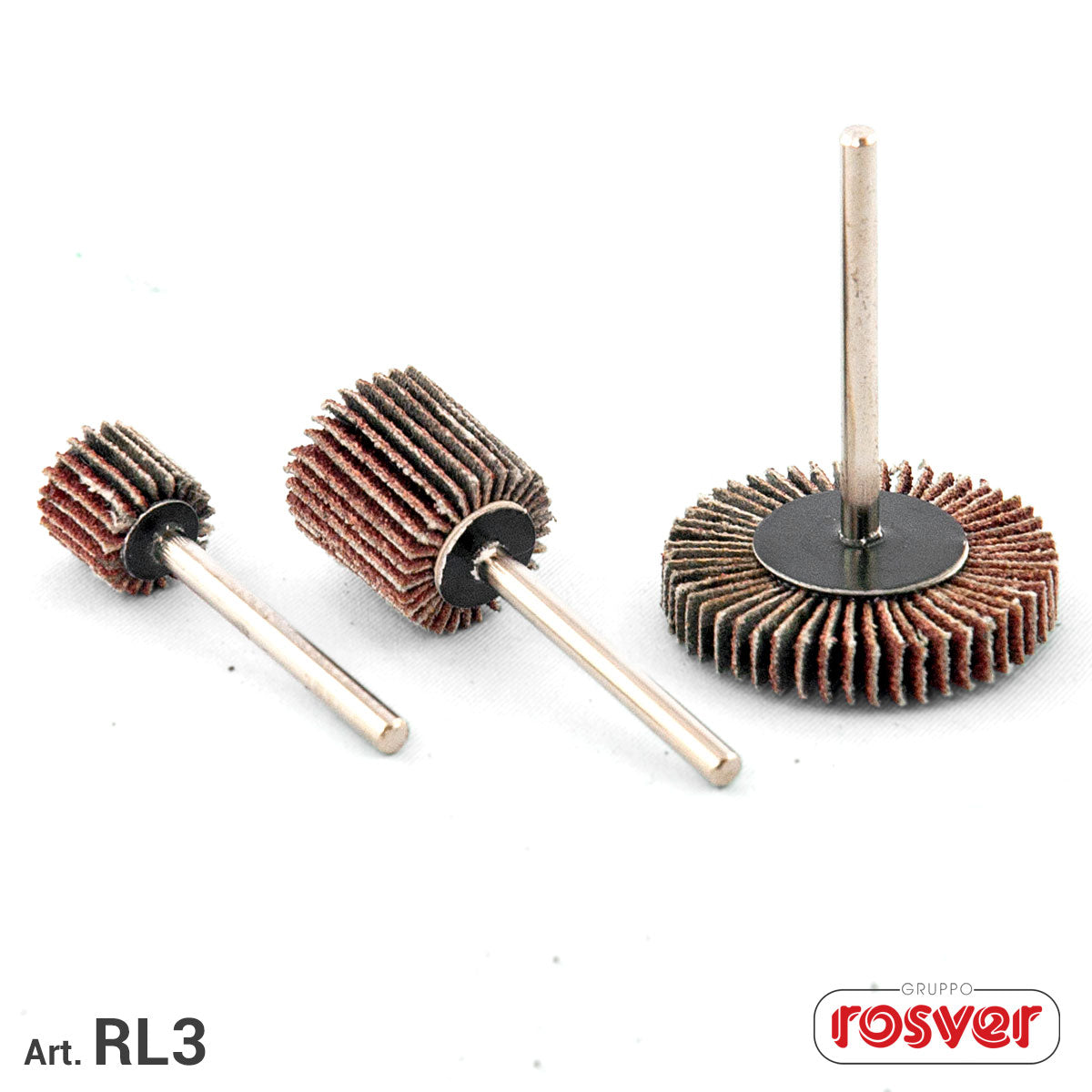 Micro ruota lamellare RL3 D.30x10x3 Rosver - Conf.25pz