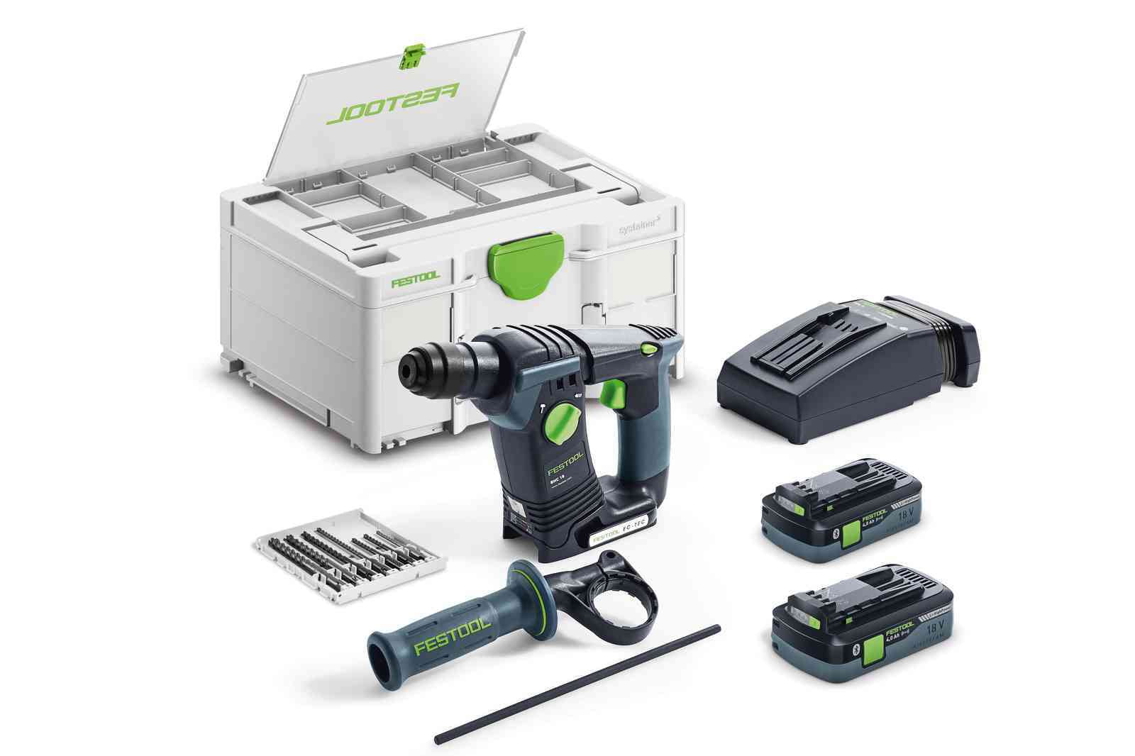 Martello perforatore tassellatore BHC 18HPC 4,0 I-PLUS a batteria - Festool 577602