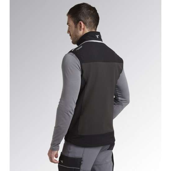 Gilet da lavoro Carbon Tech grigio asfalto 702.175343 - Diadora