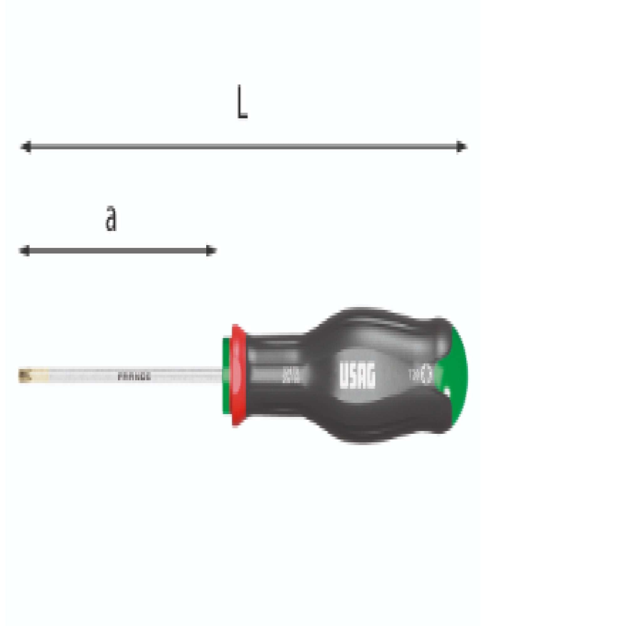 Giravite per viti con impronta Torx T40x150 - Usag 324 TX T40X150