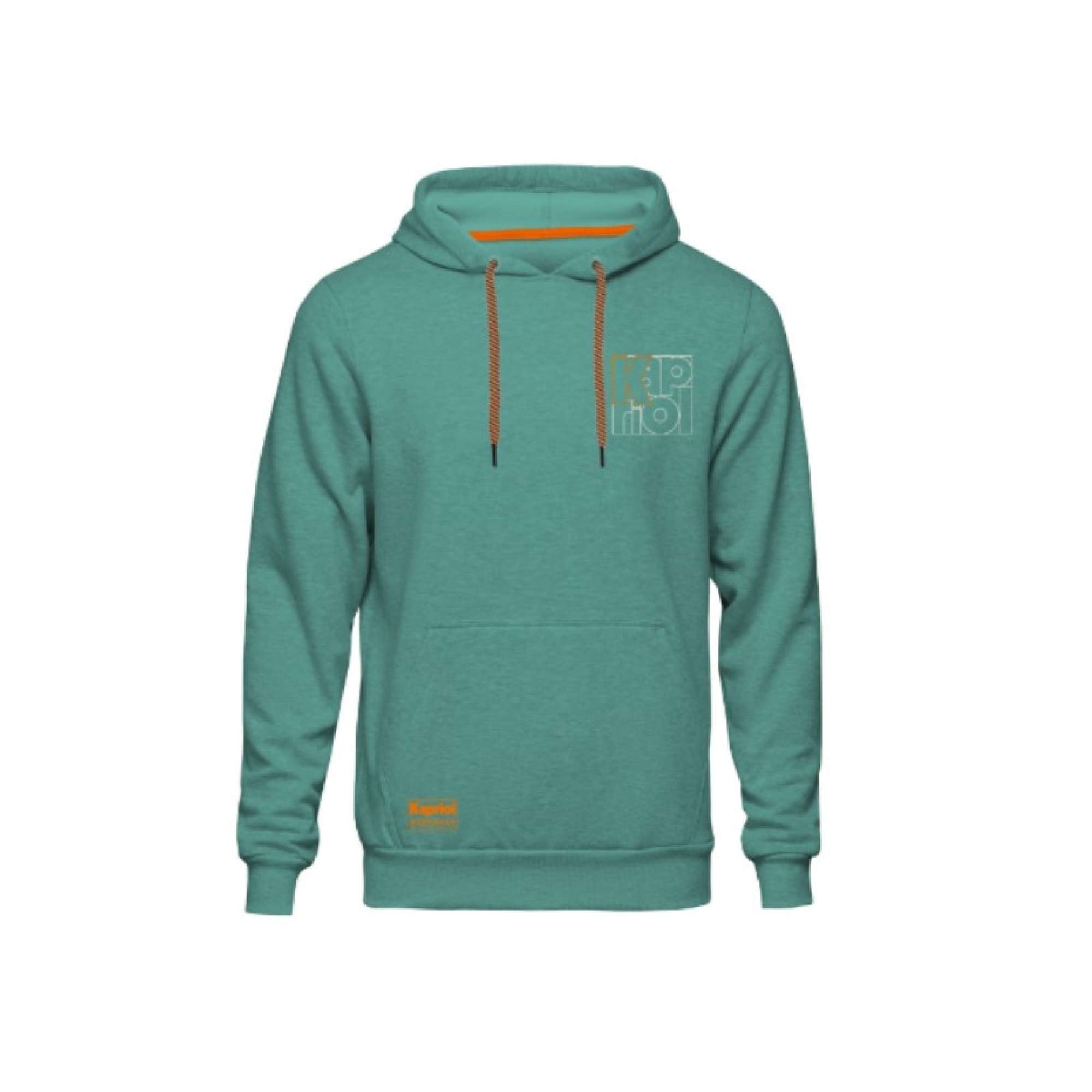 Felpa con cappuccio Enjoy Hoodie blu Atlantic - Kapriol