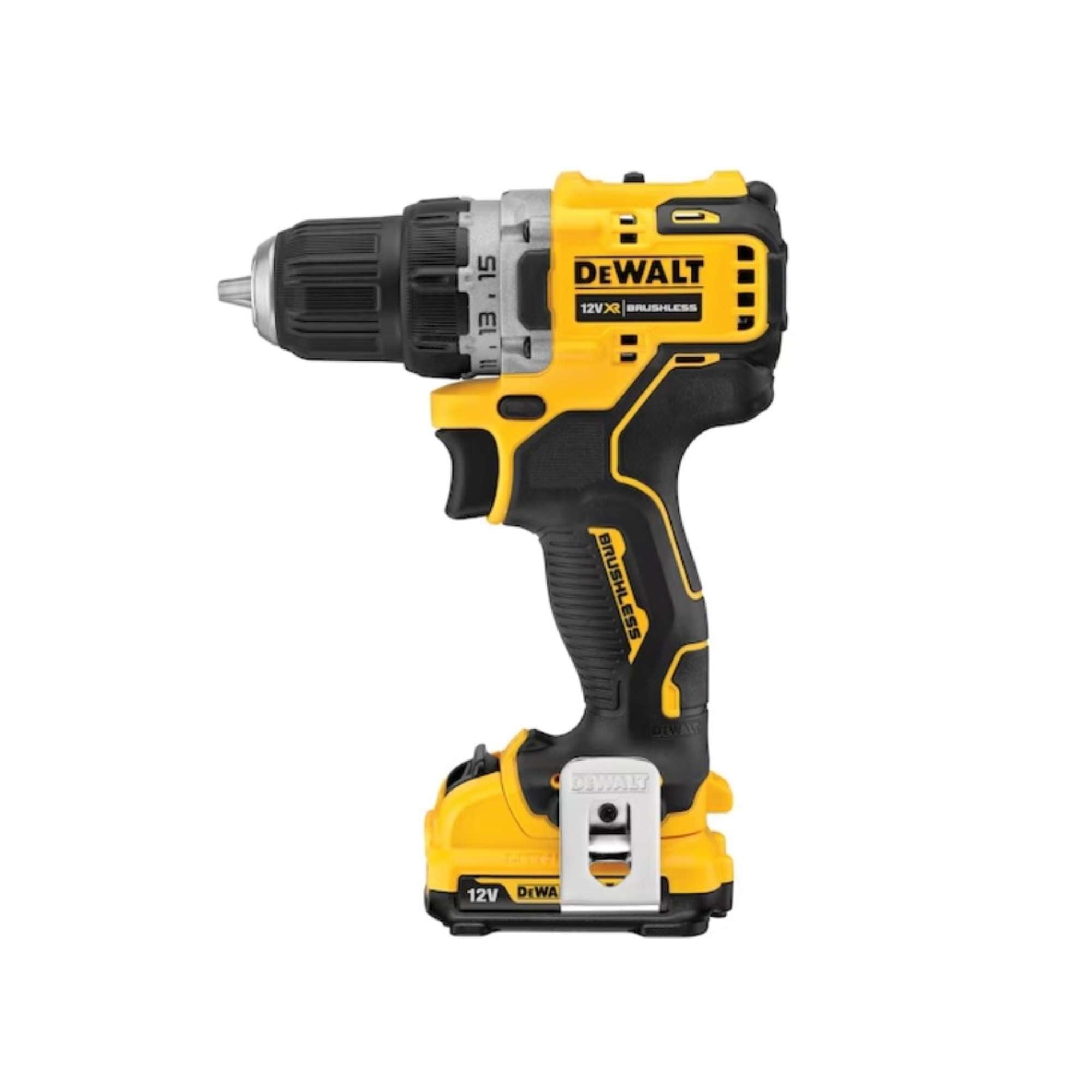 Trapano Avvitatore 12V Compact con 2 batterie 2Ah - Dewalt DCD701D2-QW