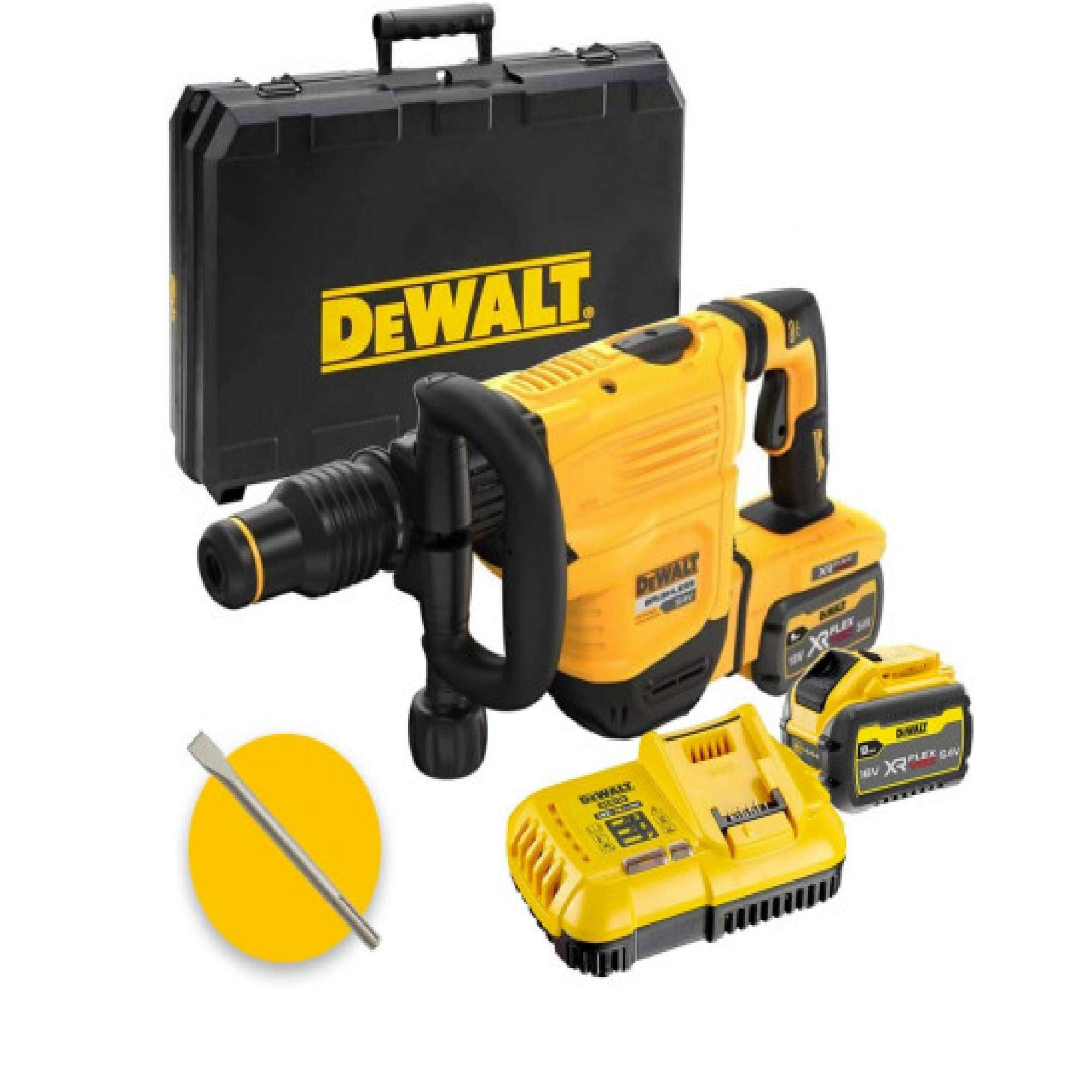 Martello demolitore SDS-Max 54V XR Flexvolt - Dewalt DCH832X2-QW