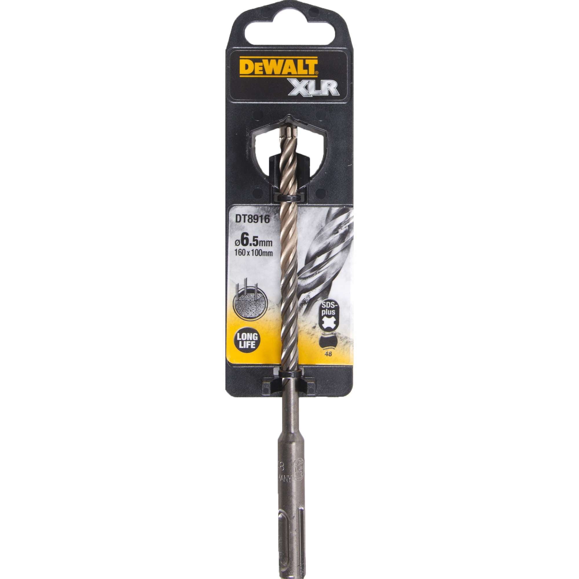 Punta Sds-Xlr DEWALT DT8916QZ 6.5 X 160 X 100 Mm