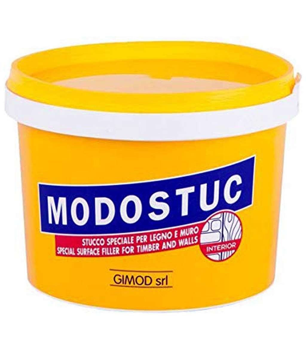 Stucco in pasta per Legno colorato 1 kg Modostuc color avorio - Plasveroi