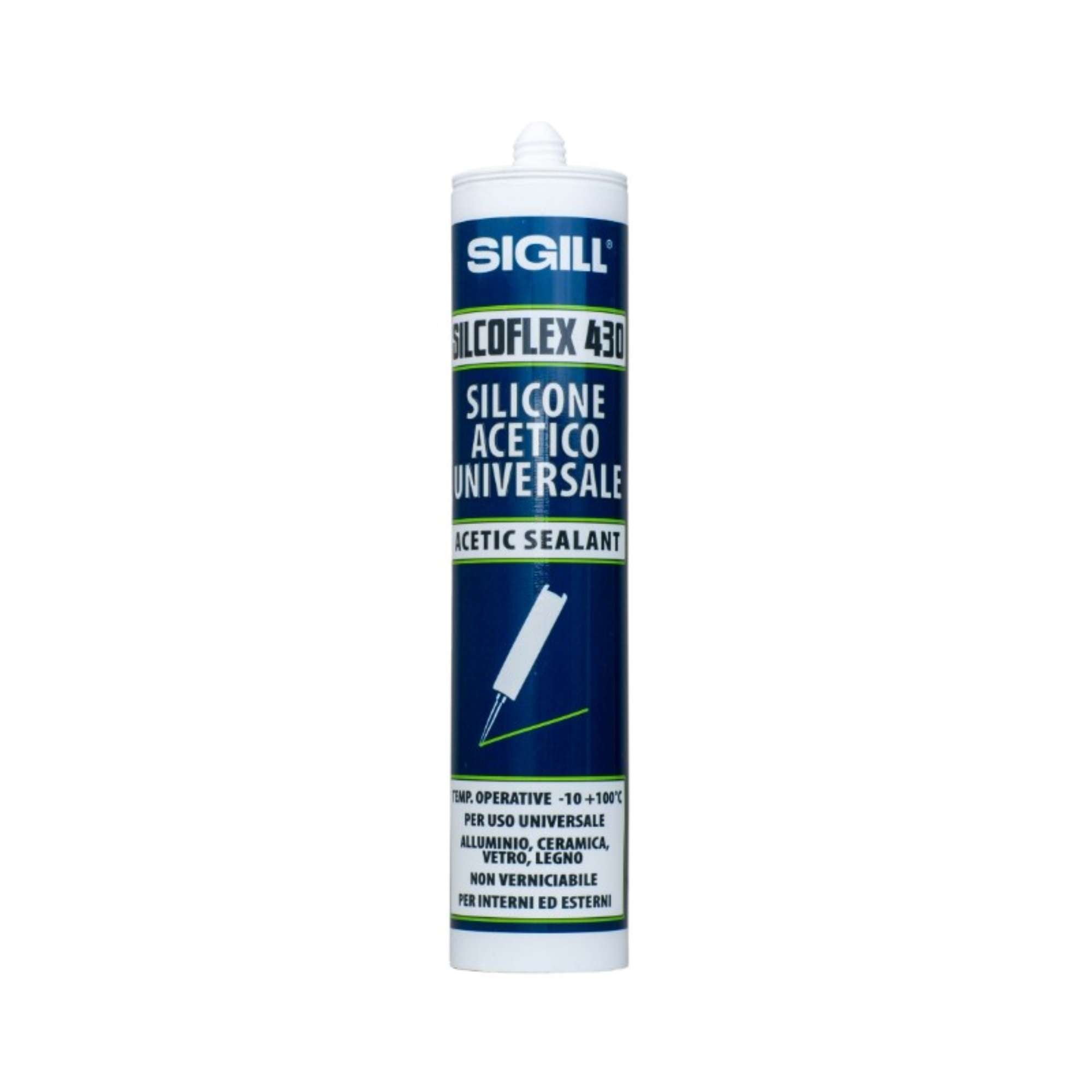 Silicone acetico universale Silcoflex 430 - NPT