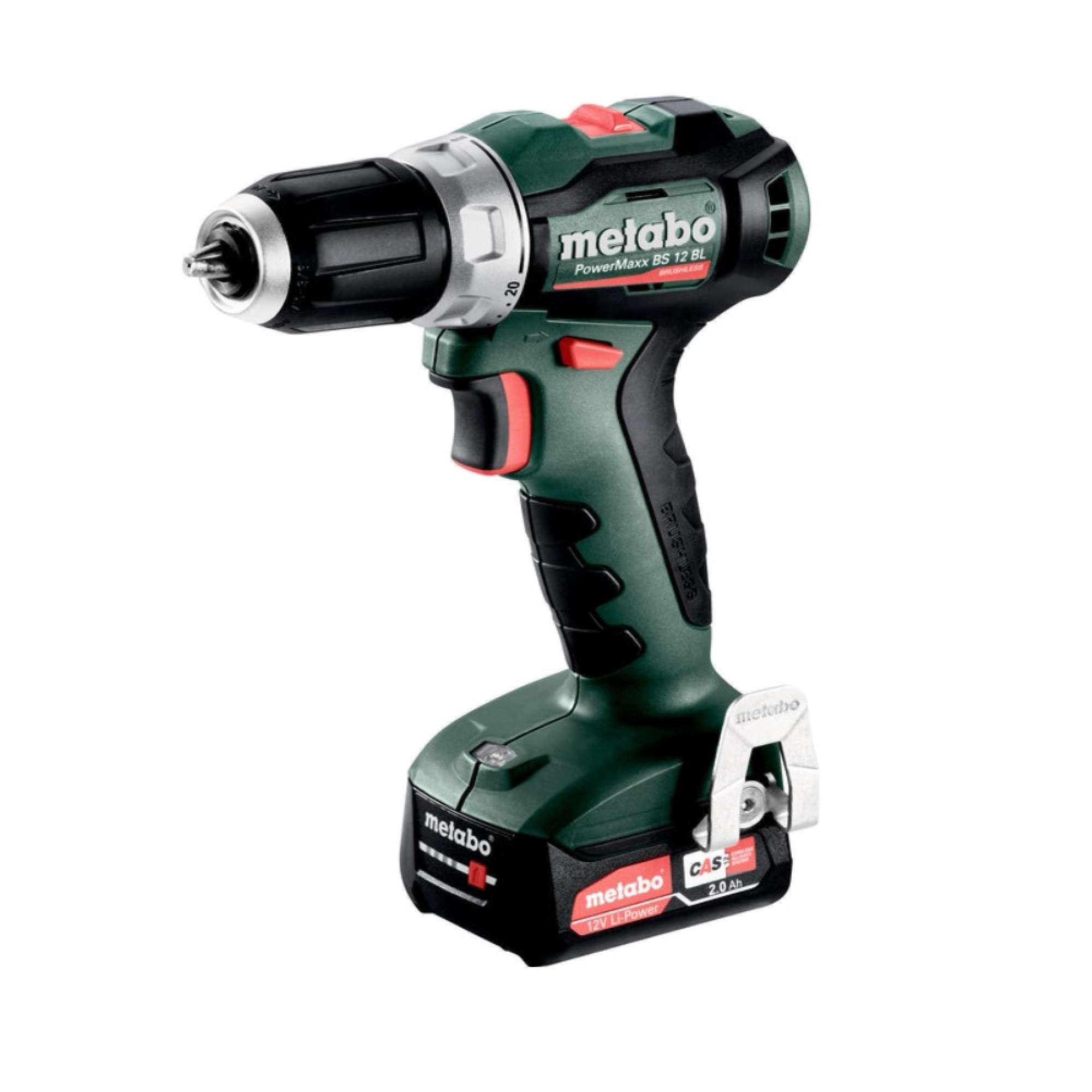 Trapano avvitatore a batteria 12V - Metabo POWERMAXX BS 12 BL