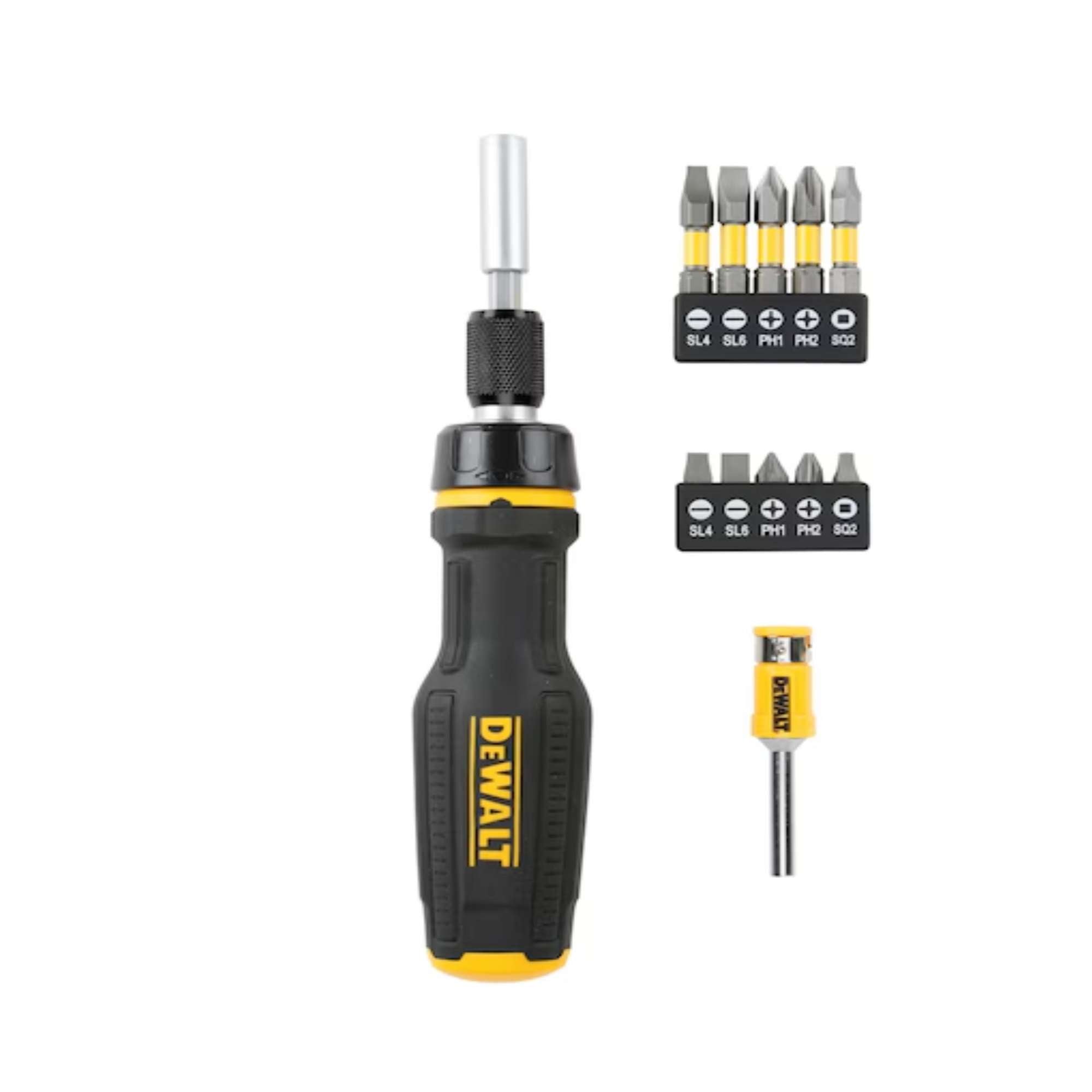 Giravite portainserti a cricchetto con barra telescopica - Dewalt DWHT066567