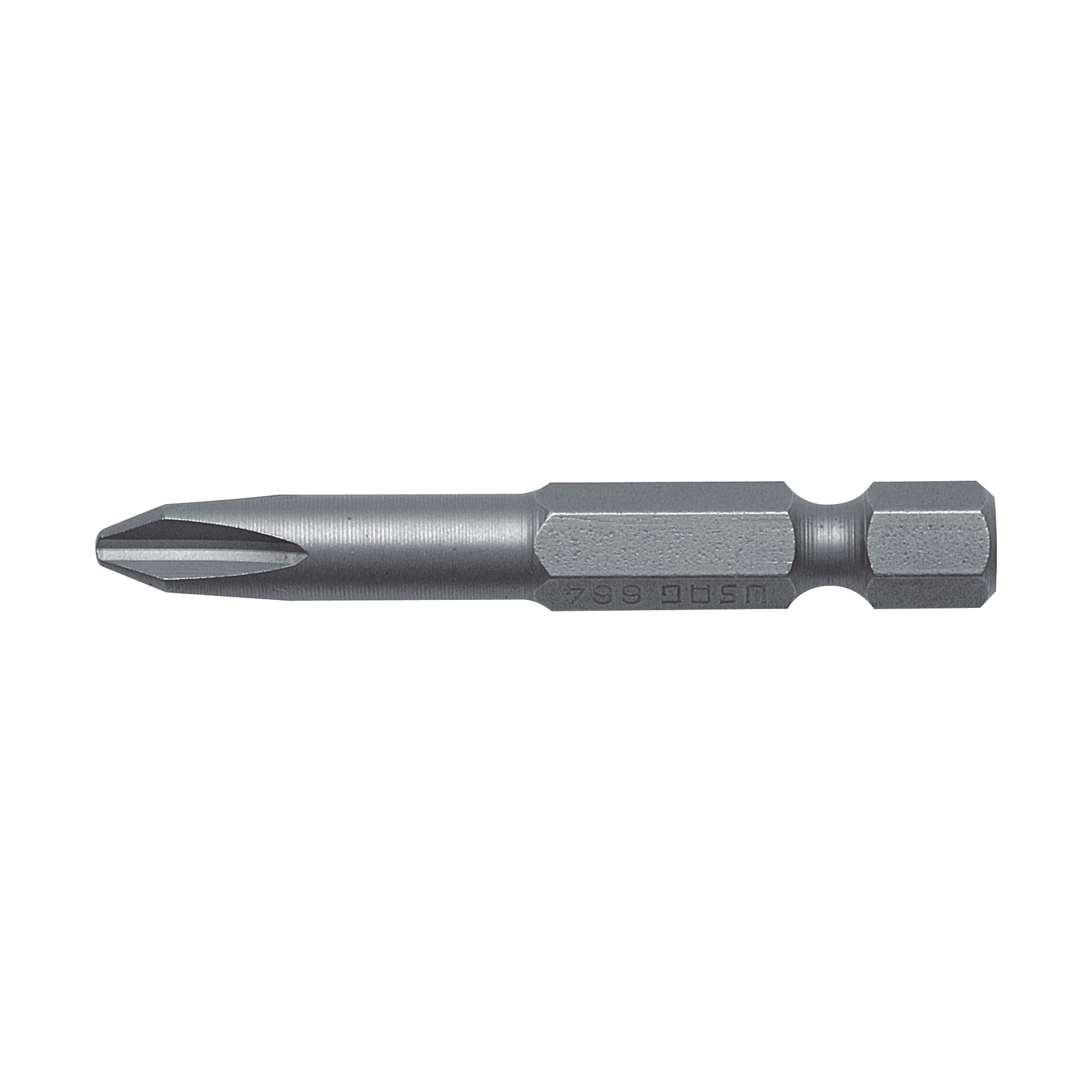 Inserto per viti con impronta a croce Phillips attacco 1/4" - Usag 664 PH