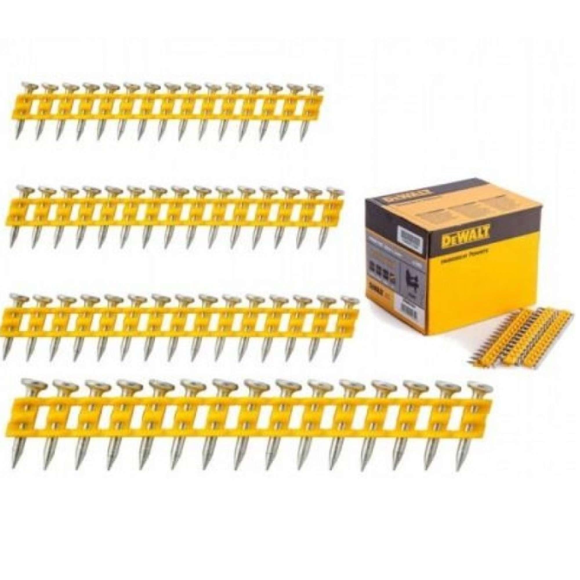 Chiodi per cemento serie gialla L.50mm 510pz. - Dewalt DCN8901050